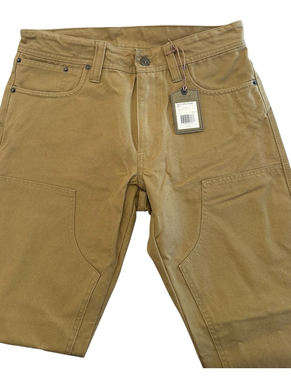 Filson Dry Tin Cloth Utility 5 Pocket Work Pants Mens 30x34 NWT RARE! - Picture 3 of 7